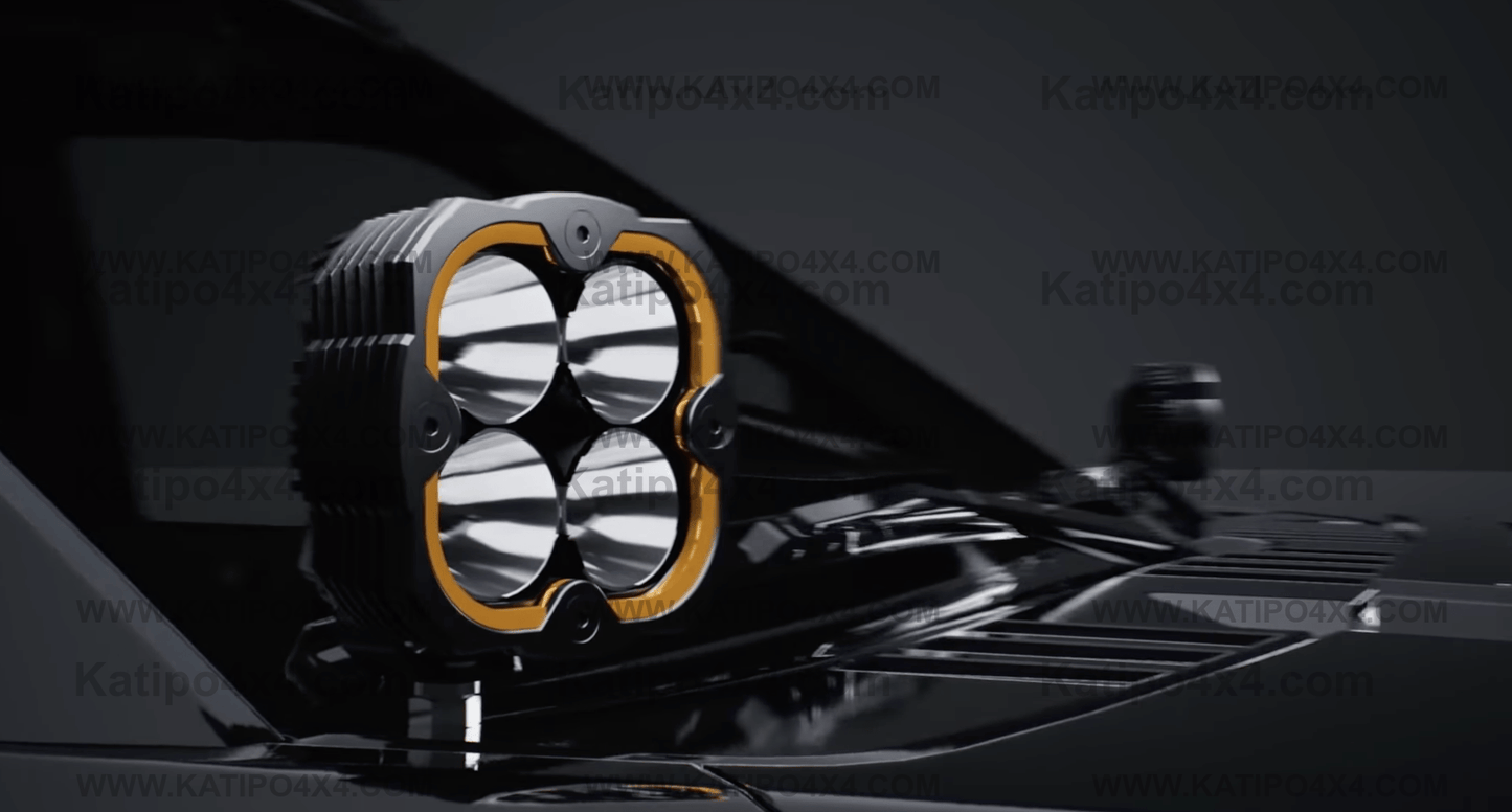 KC FLEX ERA® 4 Master Kit - 80W Combo Beam - Designed for Baja Racing