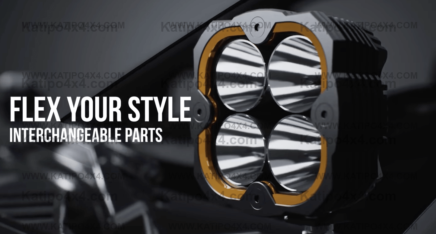 KC FLEX ERA® 4 Master Kit - 80W Combo Beam - Designed for Baja Racing