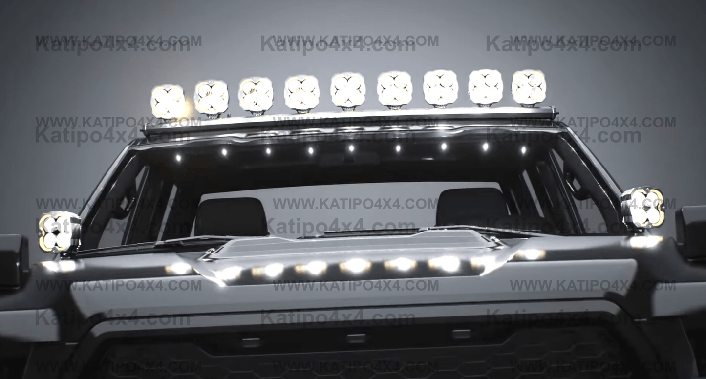 KC FLEX ERA® 4 Master Kit - 80W Combo Beam - Designed for Baja Racing