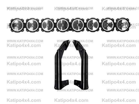 50" Pro6 Gravity® LED - 8-Light - Light Bar System - 160W Combo Beam - for 07-18 Jeep JK