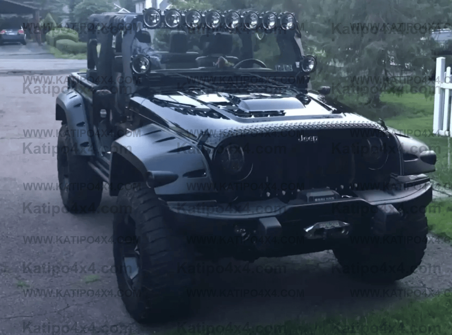 50" Pro6 Gravity® LED - 8-Light - Light Bar System - 160W Combo Beam - for 07-18 Jeep JK