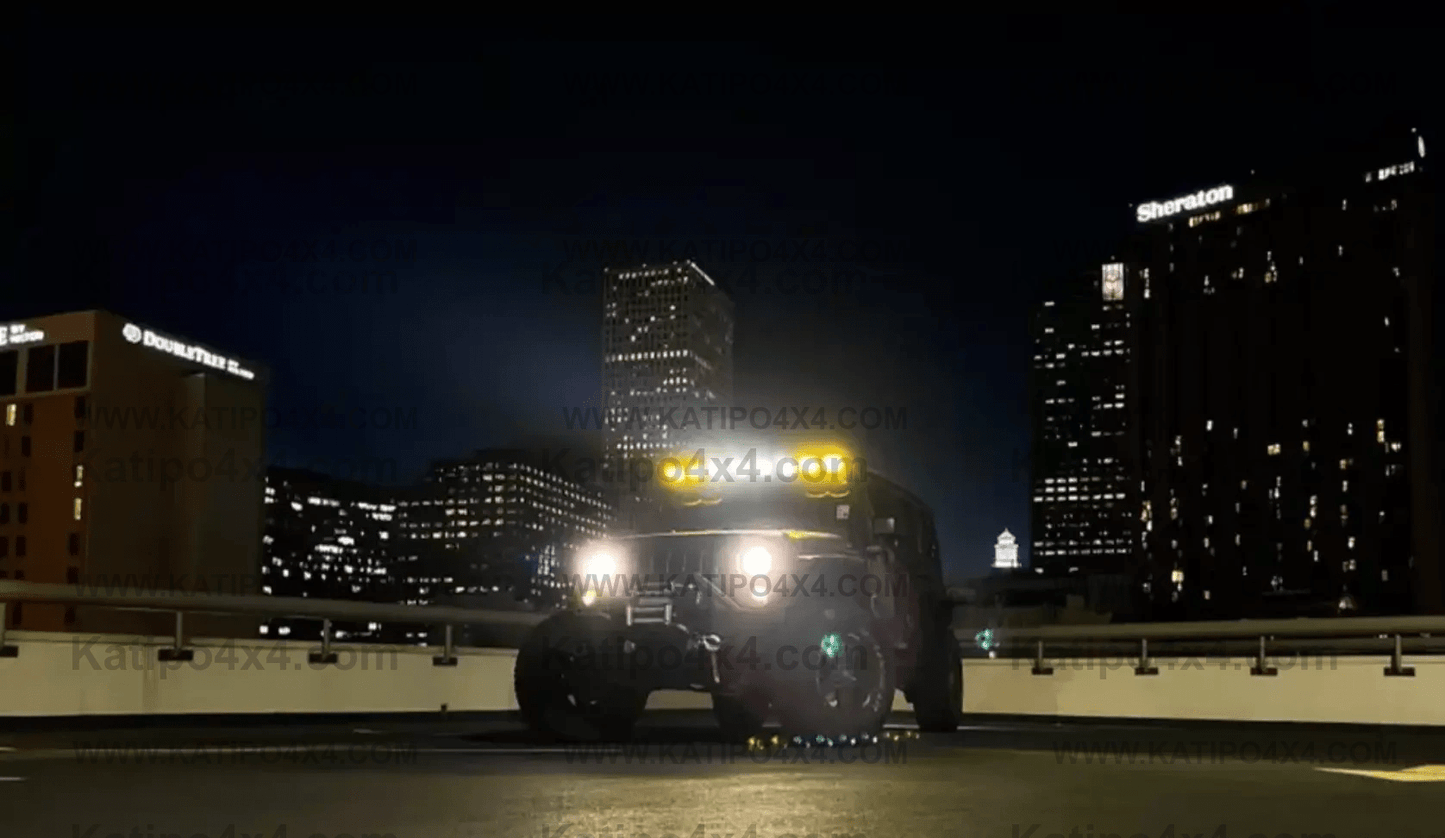 50" Pro6 Gravity® LED - 8-Light - Light Bar System - 160W Combo Beam - for 07-18 Jeep JK