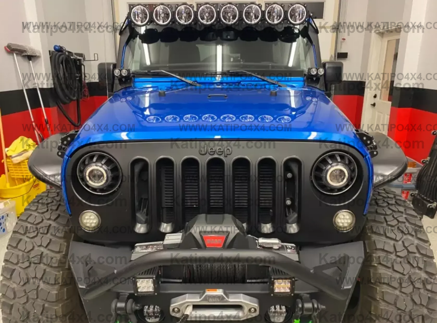 50" Pro6 Gravity® LED - 8-Light - Light Bar System - 160W Combo Beam - for 07-18 Jeep JK