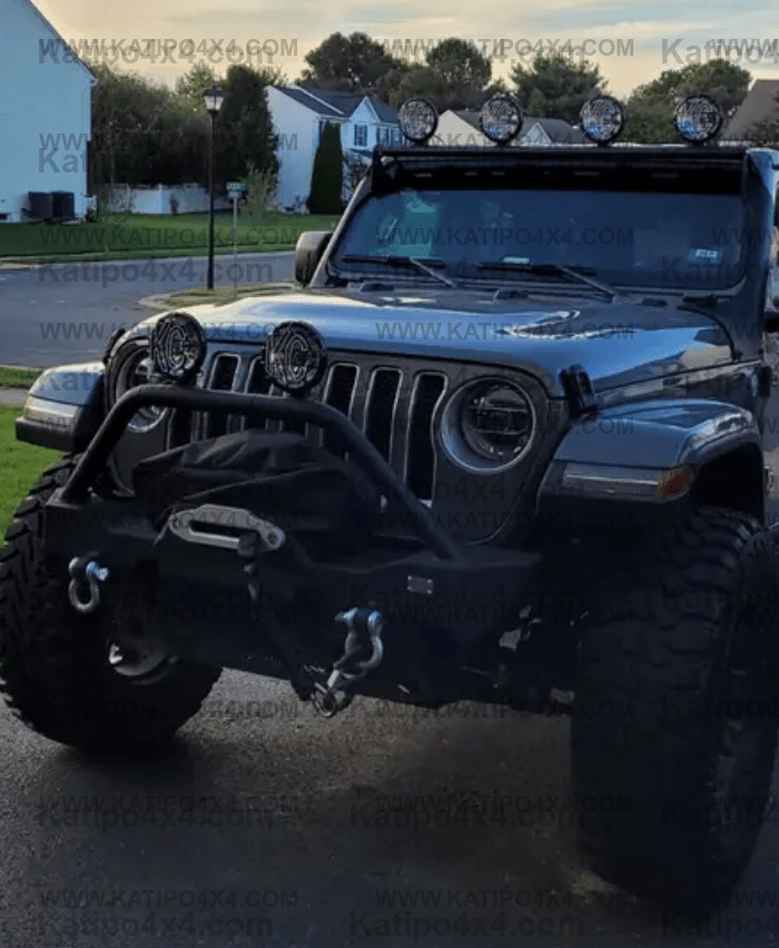 50" KC Xross Bar - Overhead - Apollo Pro Halogen - 6-Light System - 600W Combo Beam - 18-23 Jeep JL / JT