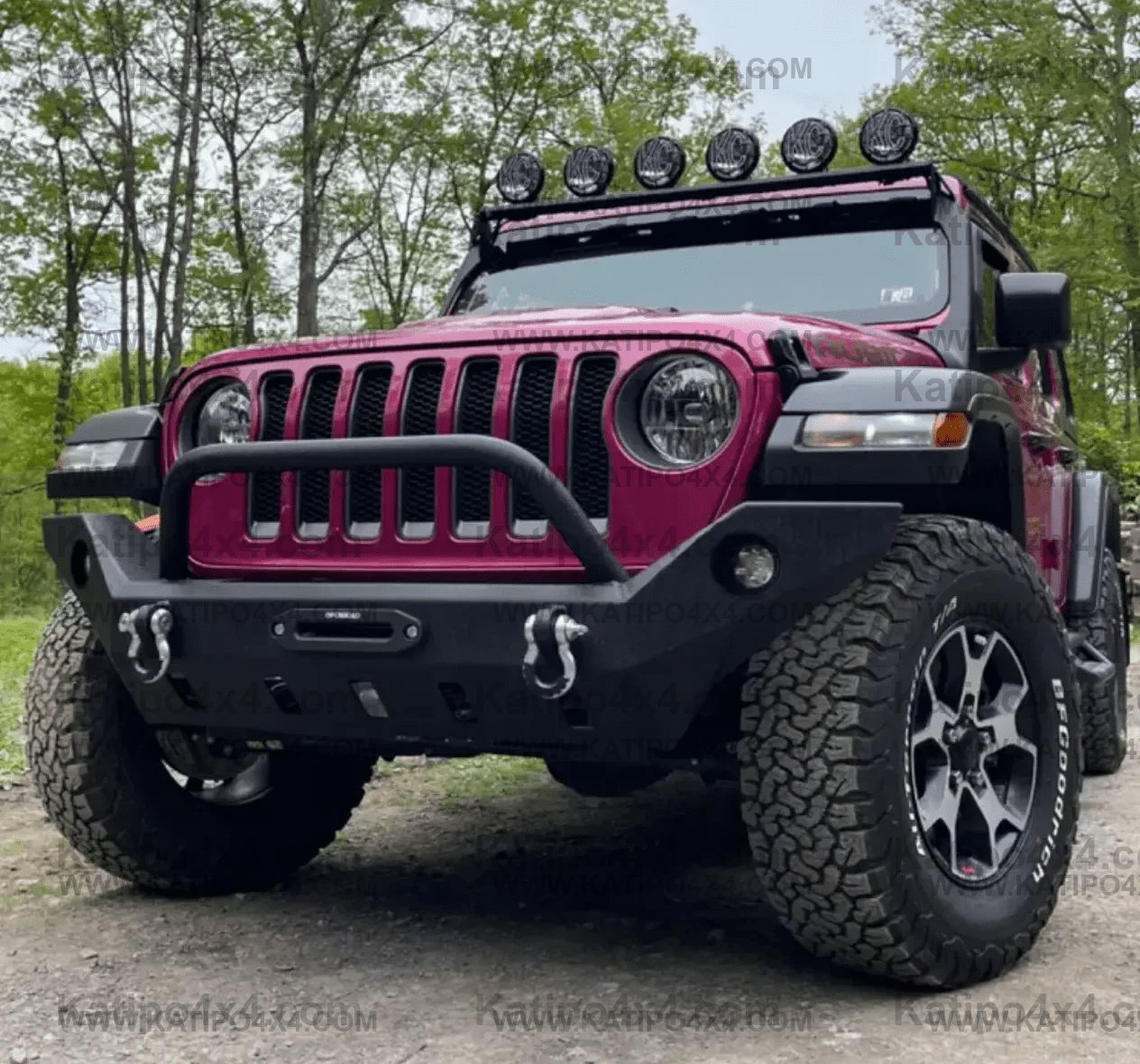 50" KC Xross Bar - Overhead - Apollo Pro Halogen - 6-Light System - 600W Combo Beam - 18-23 Jeep JL / JT