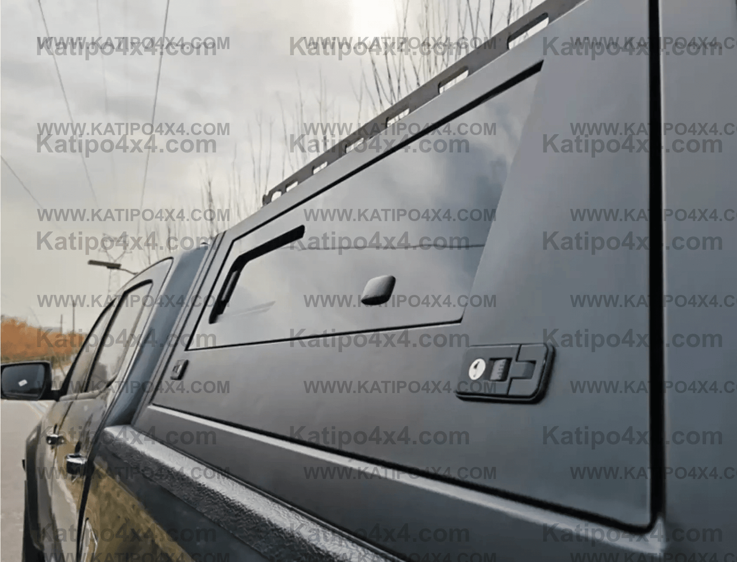 MITSUBISHI TRITON 2015-2022+ Heavy Duty Secure & Strong Lock-up Steel Canopy ( 500KG TOP LOAD )