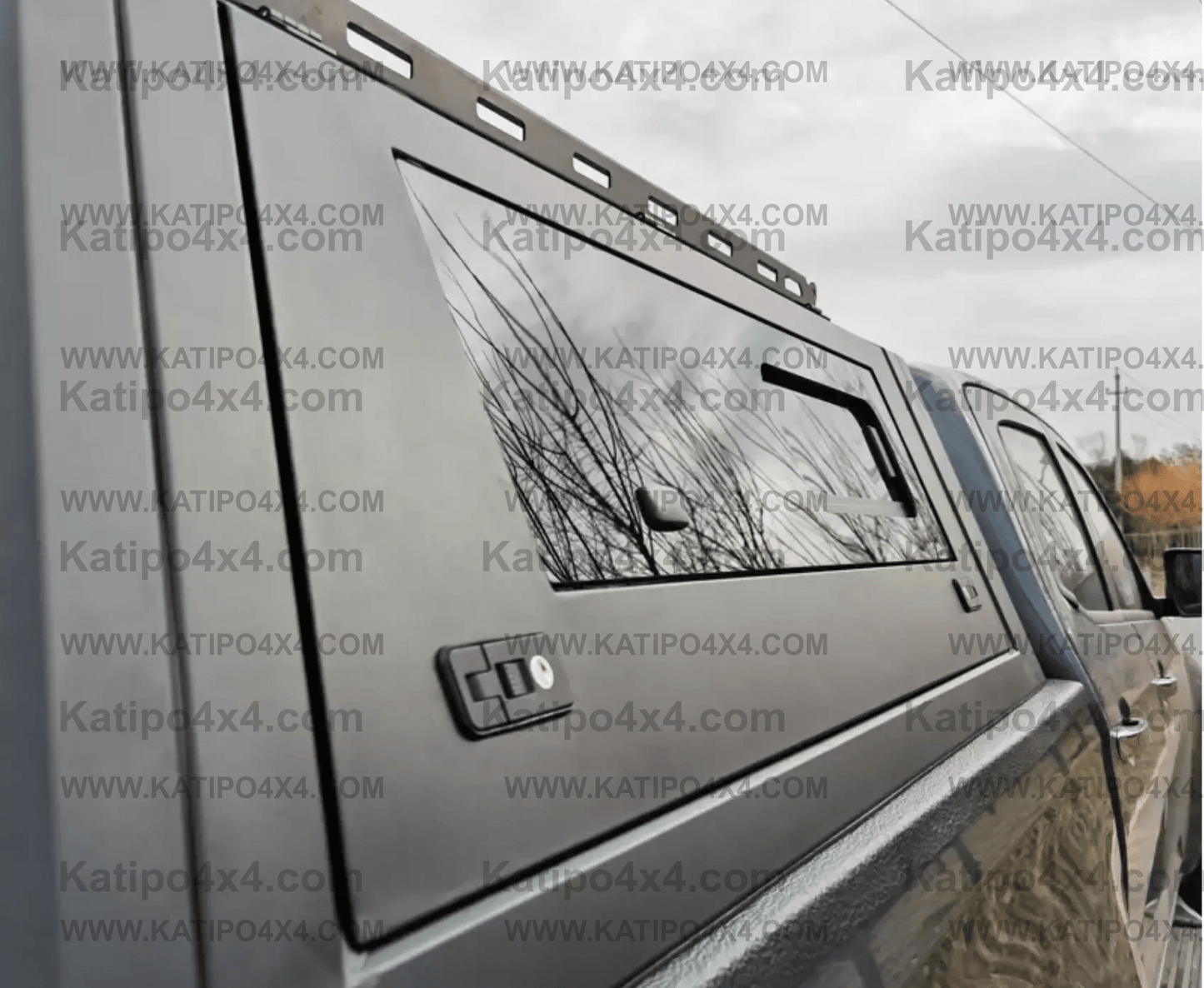 MITSUBISHI TRITON 2015-2022+ Heavy Duty Secure & Strong Lock-up Steel Canopy ( 500KG TOP LOAD )