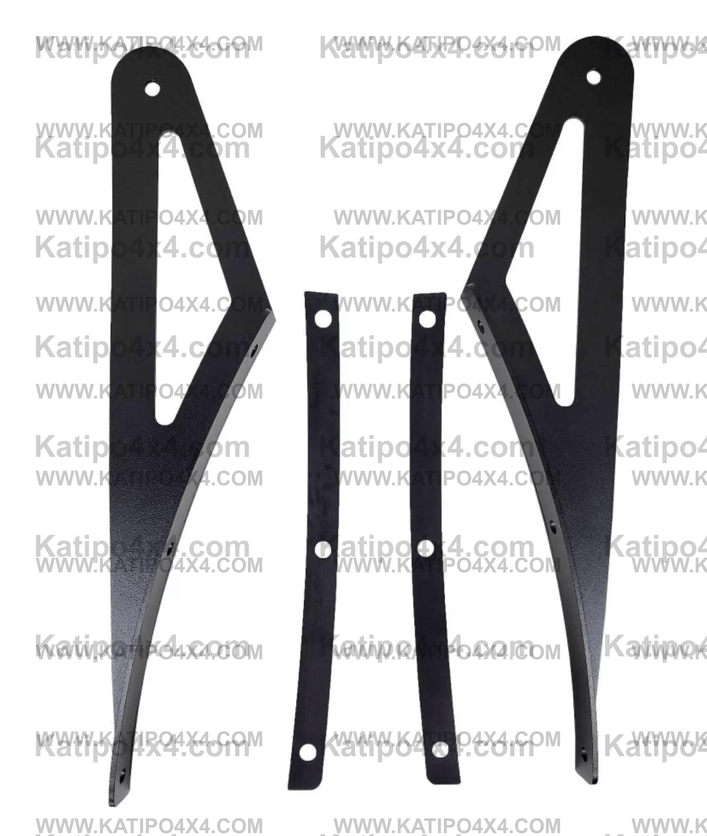 Bracket Set - 57" Pro6 Gravity® LED - Overhead Mount - Pair - for 15-20 Ford F150 / Raptor