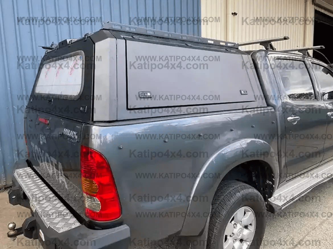 2008-2024+ TOYOTA HILUX,  Heavy Duty Secure & Strong Lock-up Aluminium Canopy