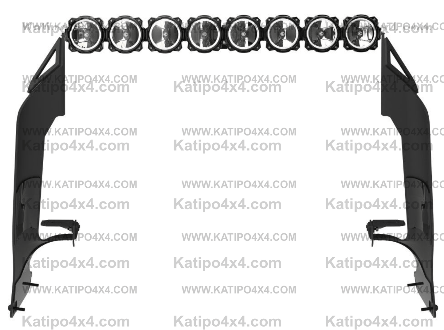 Gravity® LED Pro6 - 50" Light Bar Kit - for 21+ Jeep Wrangler 392 or Gladiator Mojave