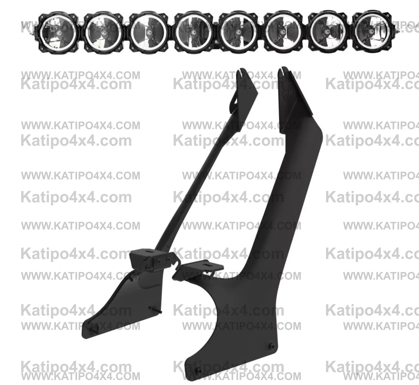 Gravity® LED Pro6 - 50" Light Bar Kit - for 21+ Jeep Wrangler 392 or Gladiator Mojave