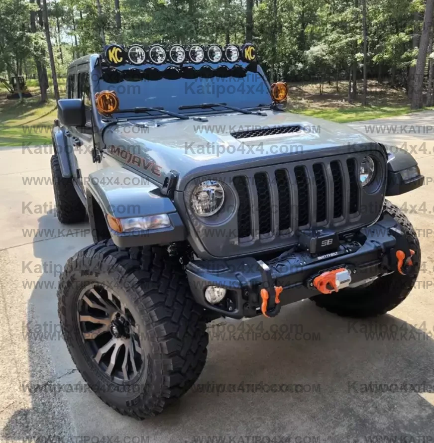 Gravity® LED Pro6 - 50" Light Bar Kit - for 21+ Jeep Wrangler 392 or Gladiator Mojave