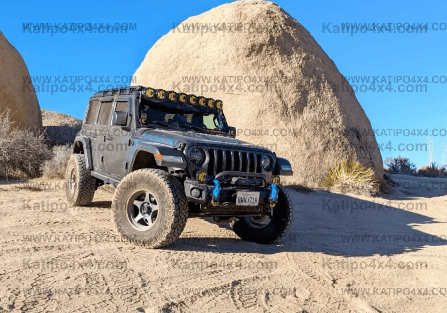 Gravity® LED Pro6 - 50" Light Bar Kit - for 21+ Jeep Wrangler 4xe