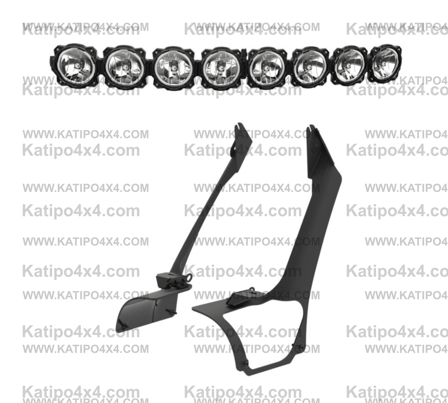 Gravity® LED Pro6 - 50" Light Bar Kit - for 21+ Jeep Wrangler 4xe