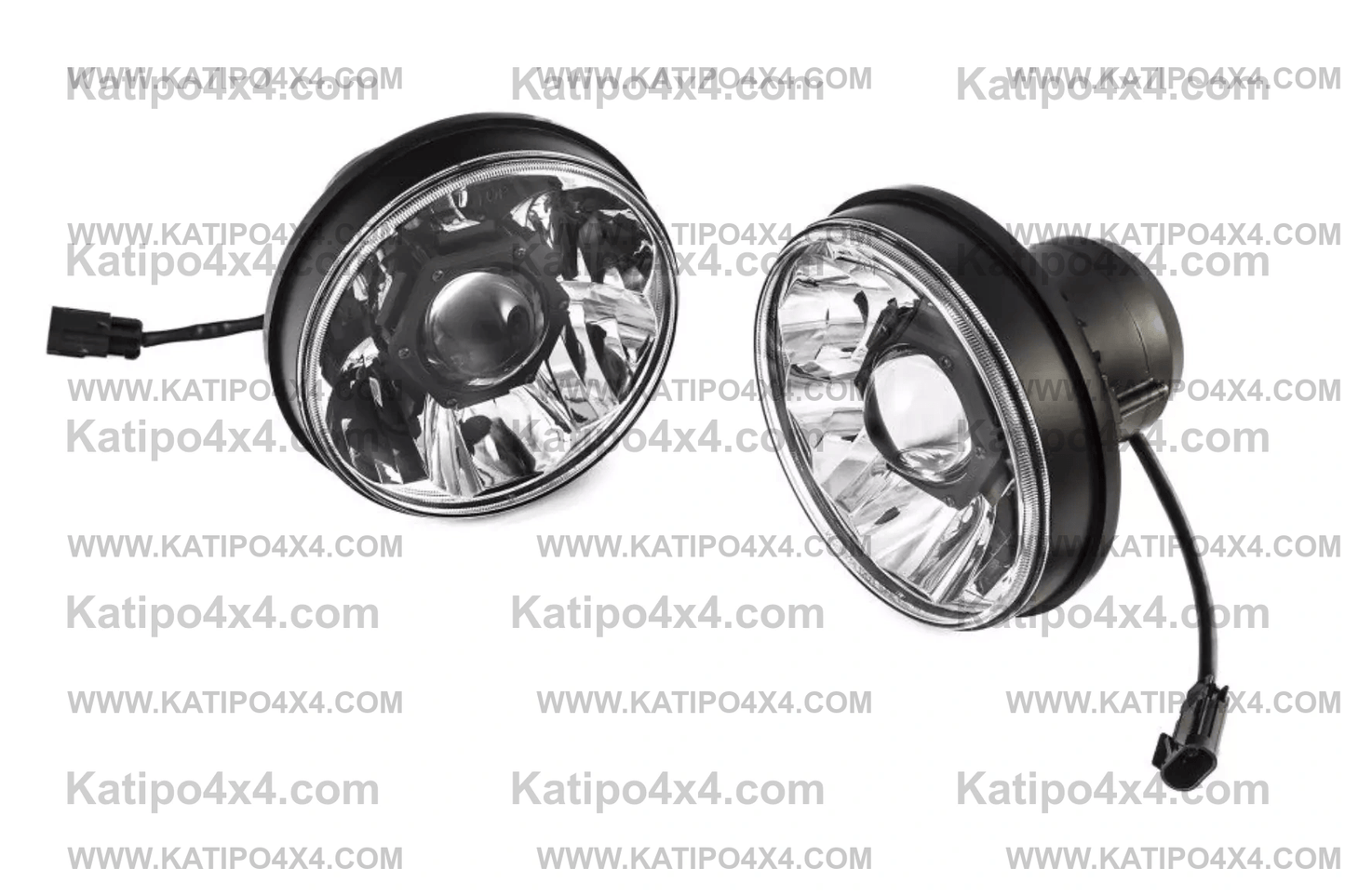 7" Gravity® LED Pro - 2-Headlights - 40W Driving Beam - for 18-23 Jeep JL / JT w/ Halogen Headlights