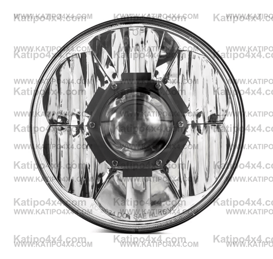 7" Gravity® LED Pro - 2-Headlights - 40W Driving Beam - for 18-23 Jeep JL / JT w/ Halogen Headlights