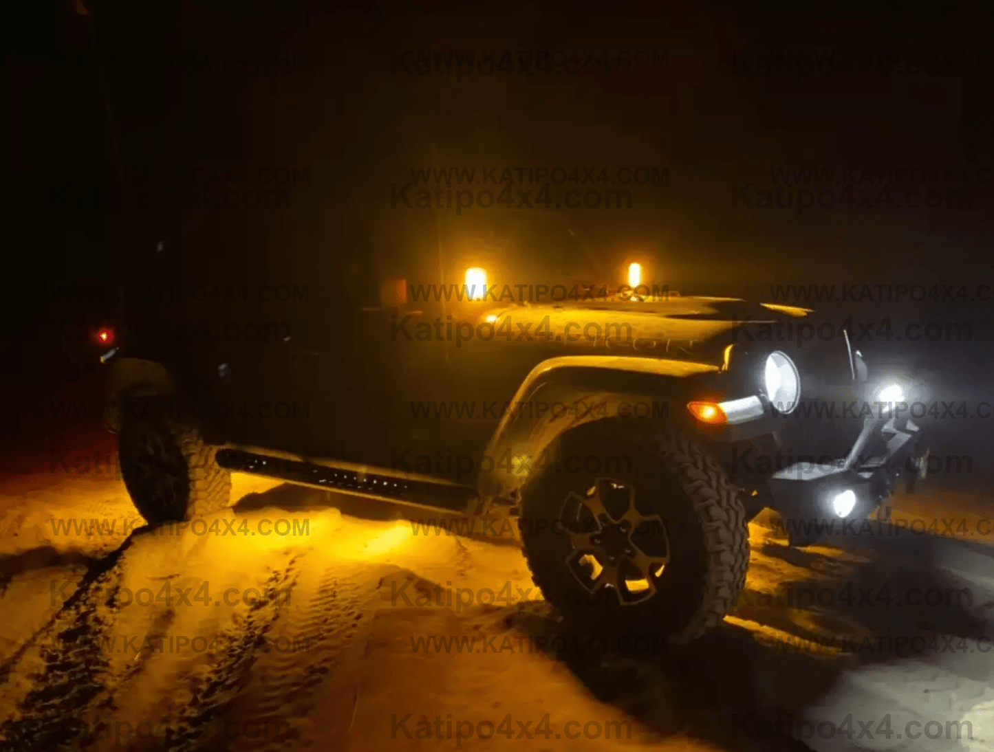 FLEX ERA® 4 - 2-Light System - Pillar Mount - for 18-23 Jeep JL/JT/4xe