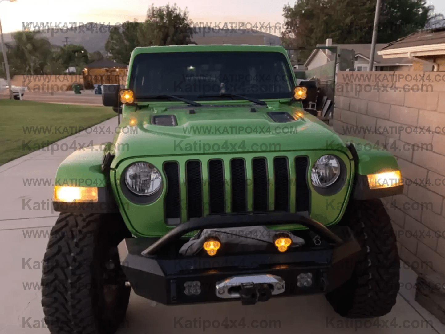 FLEX ERA® 4 - 2-Light System - Pillar Mount - for 18-23 Jeep JL/JT/4xe