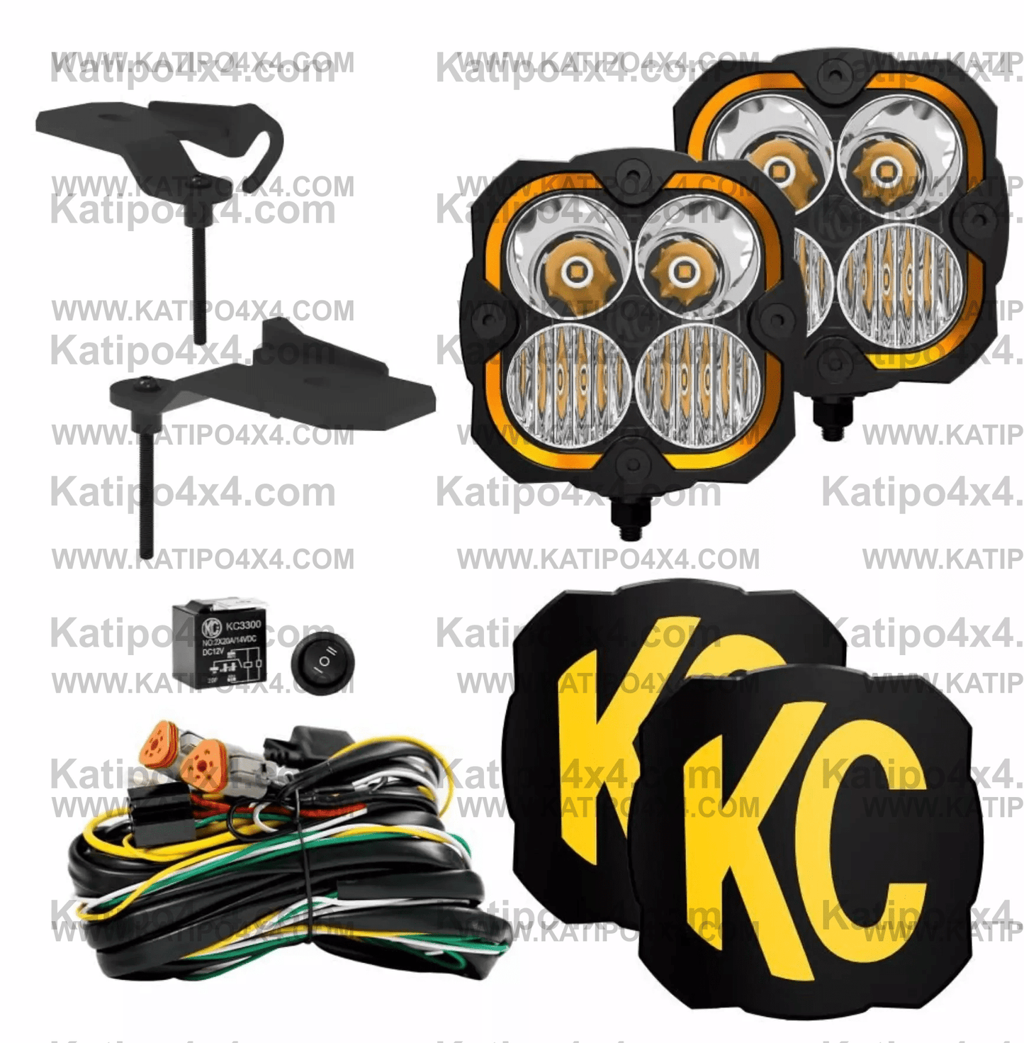 FLEX ERA® 4 - 2-Light System - Ditch Light Kit - for Jeep 392/Mojave