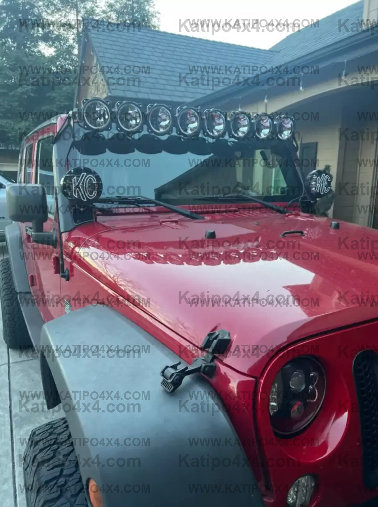 50" Pro6 Gravity® LED - 8-Light - Light Bar System - 160W Combo Beam - for 07-18 Jeep JK