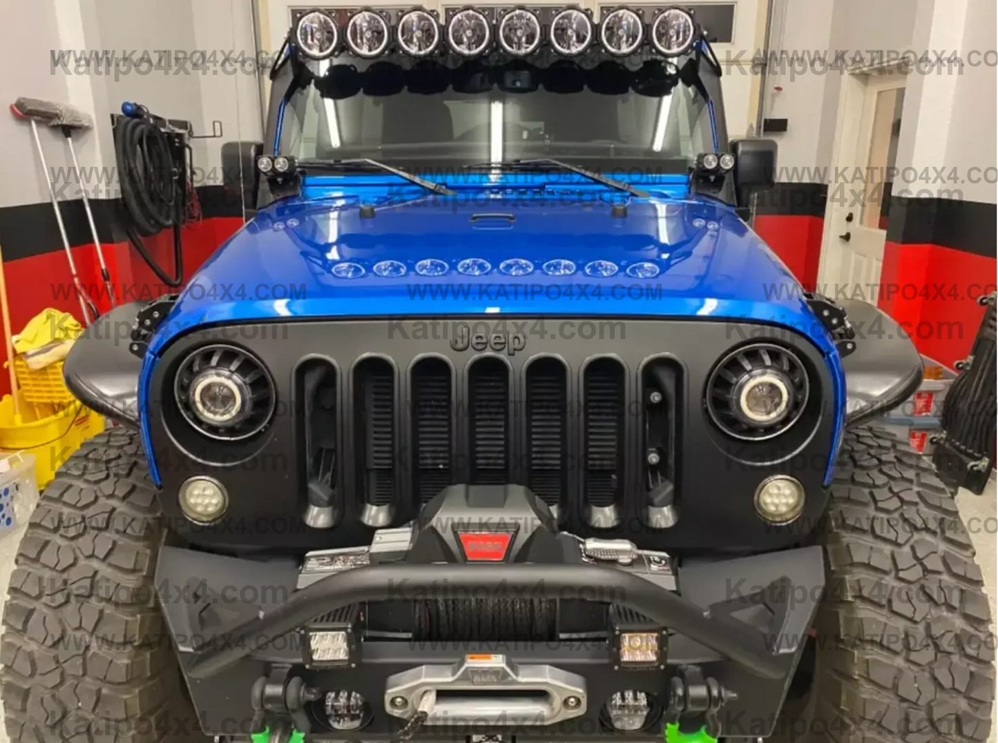 50" Pro6 Gravity® LED - 8-Light - Light Bar System - 160W Combo Beam - for 07-18 Jeep JK