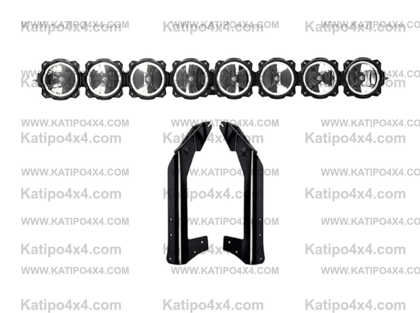 50" Pro6 Gravity® LED - 8-Light - Light Bar System - 160W Combo Beam - for 07-18 Jeep JK