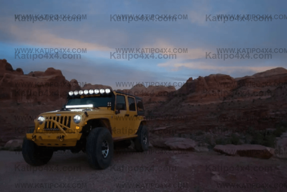 50" Pro6 Gravity® LED - 8-Light - Light Bar System - 160W Combo Beam - for 97-06 Jeep TJ