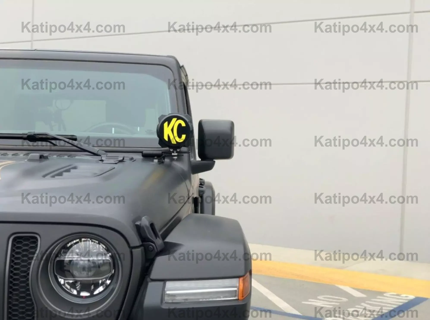6" Pro6 Gravity® LED - Pillar Mount - 2-Light System - SAE/ECE - 20W Driving Beam - 18-23 Jeep JL/JT/4xe