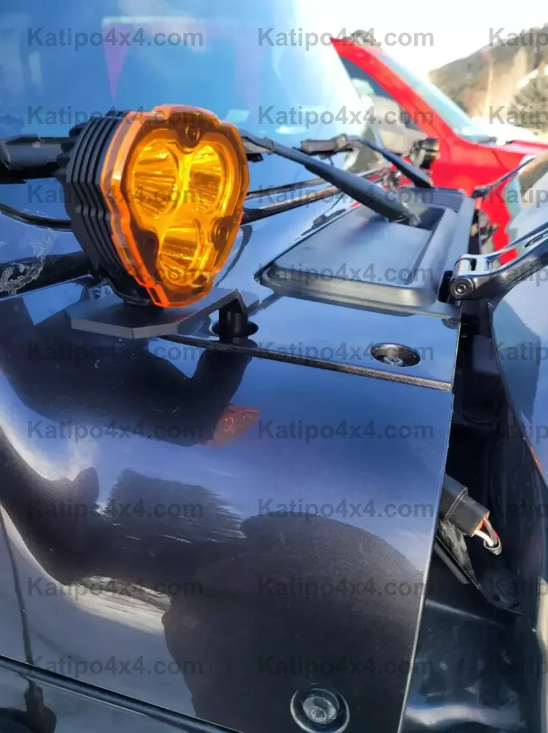 FLEX ERA® 3 - 2-Light System - Pillar Mount - for 18-23 Jeep JL/JT/4xe