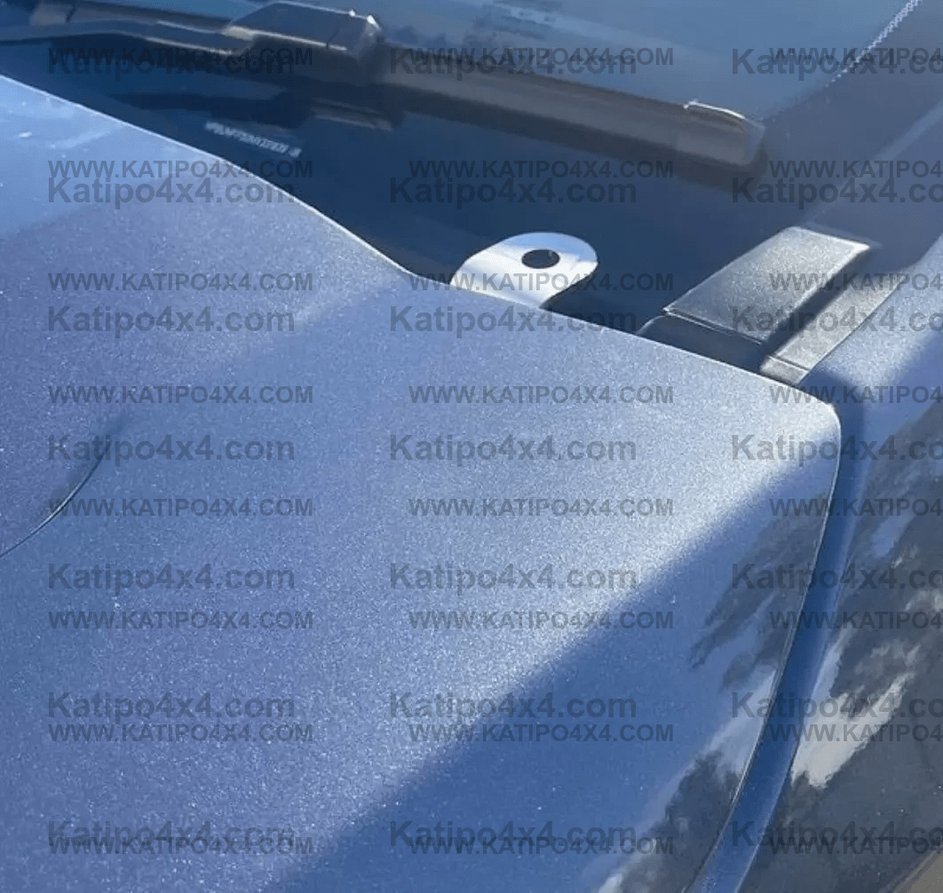 SCRUB KING: Ford Ranger PX Bonnet Hinge Ditch Light Bracket Pair 2012-2022 ( N.Z ONLY )