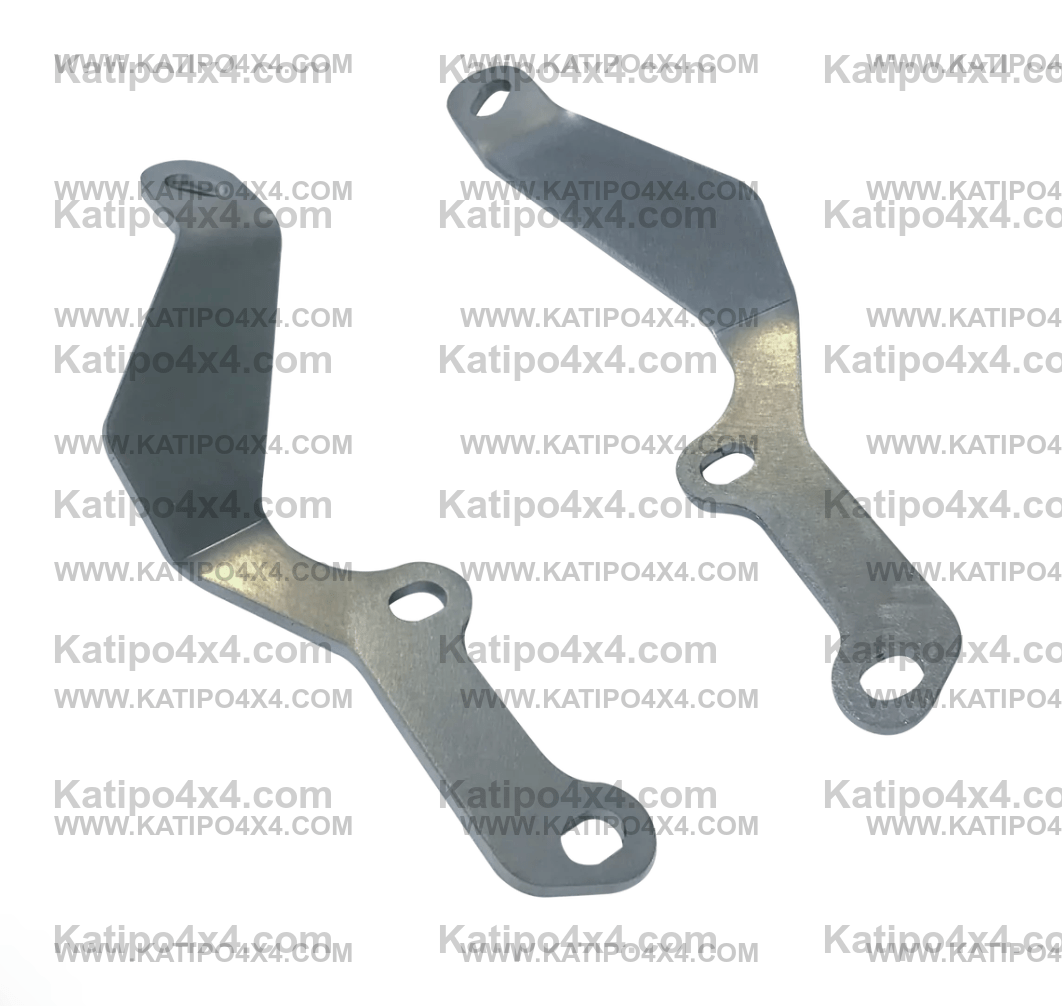 SCRUB KING: Ford Ranger PX Bonnet Hinge Ditch Light Bracket Pair 2012-2022 ( N.Z ONLY )