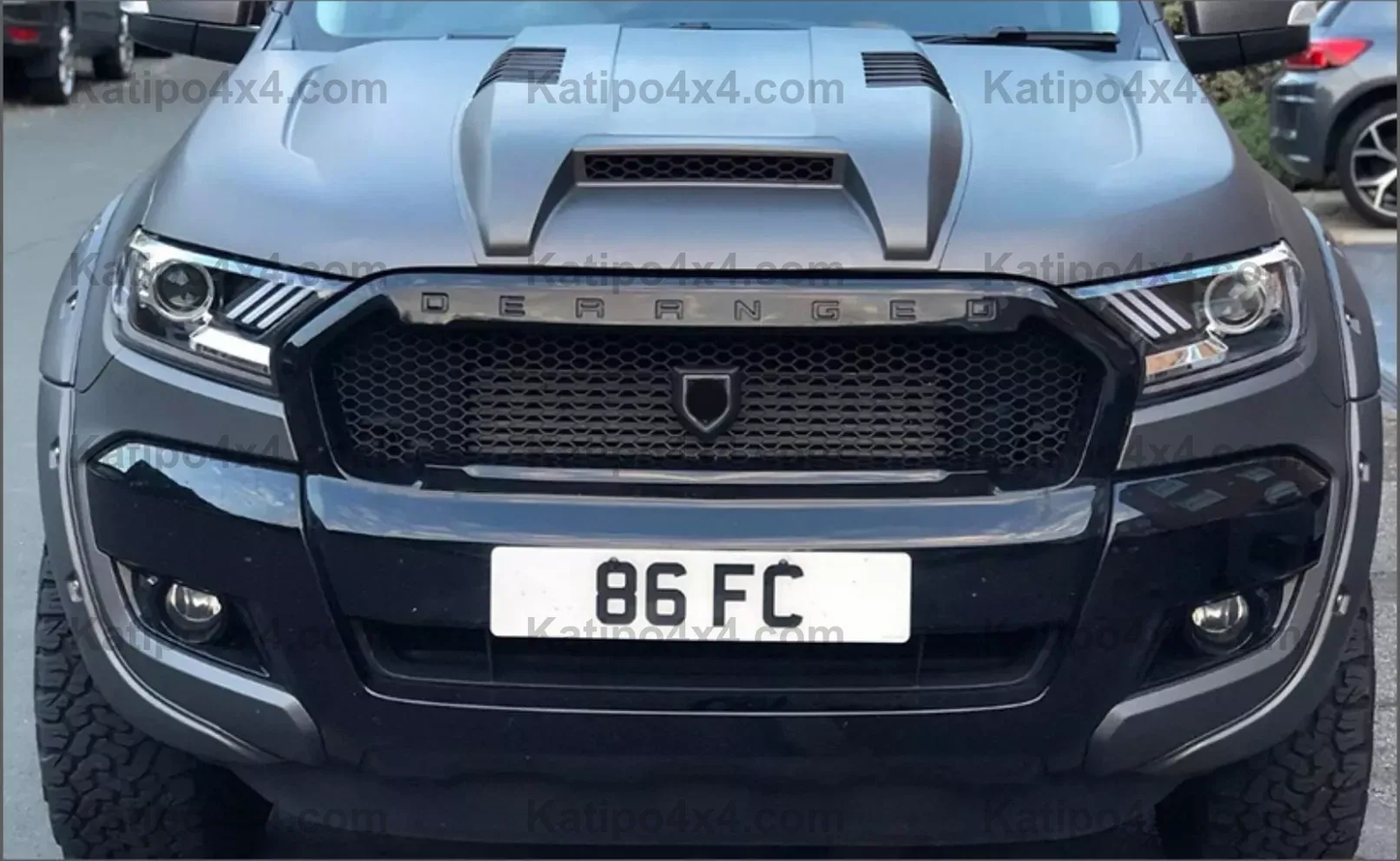FULL BLACK - MUSTANG STYLE - PX2 & PX3 LED HEADLIGHTS  (2015-2022)