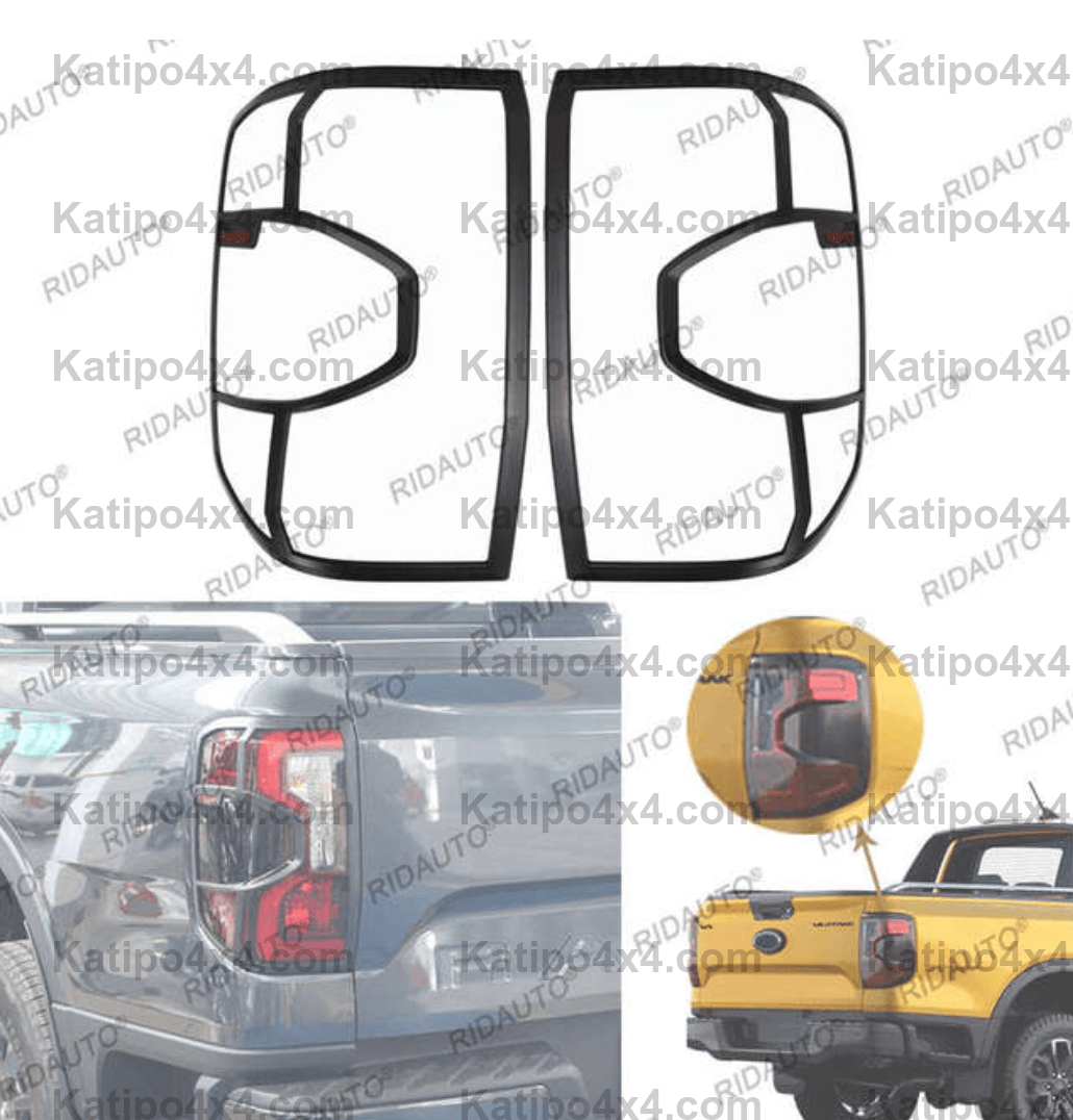 NEXT-GEN Ford Ranger Blackout REAR LIGHTS Trim