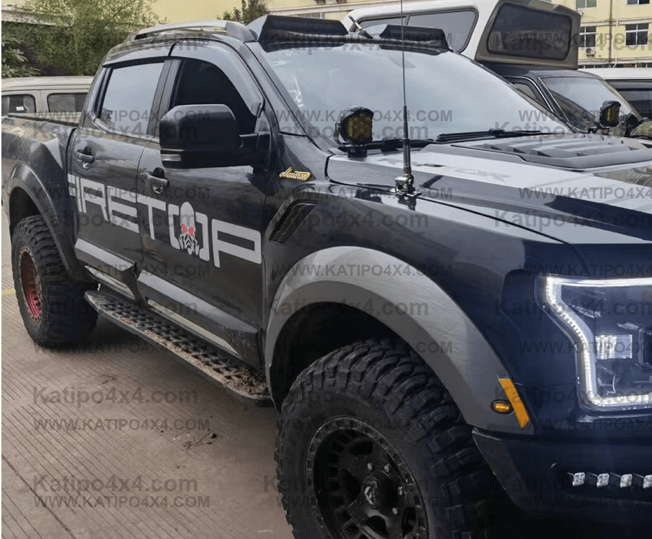 FORD RANGER & RAPTOR TOWING MIRRORS 2011-2022 ( CHROME or BLACK ) ( FREE WORLDWIDE SHIPPING )