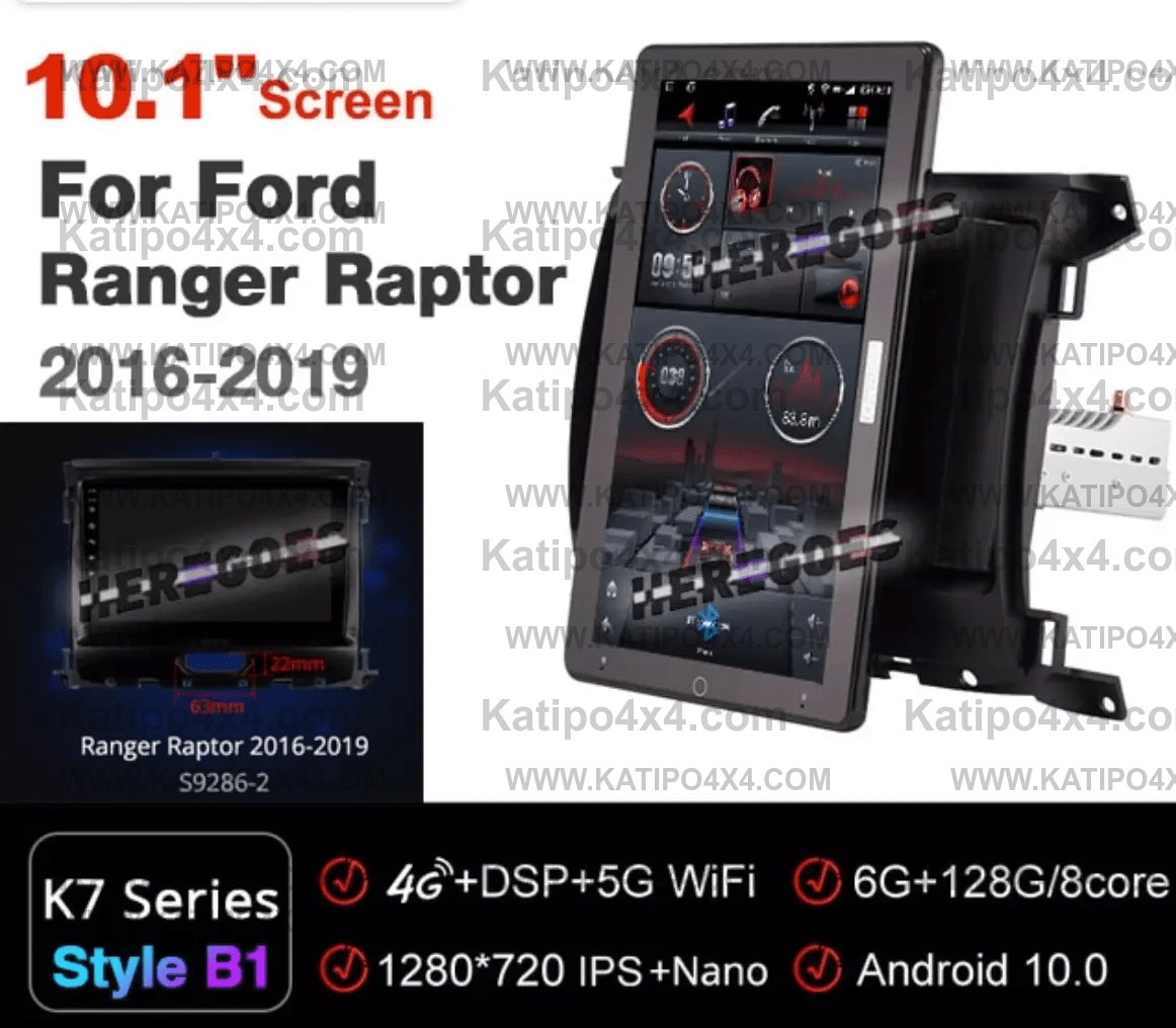 Ford Everest, Ranger& Raptor Car Multimedia Player with Tesla Touch Screen (2015-2022) FREE WORLDWIDE SHIPPING