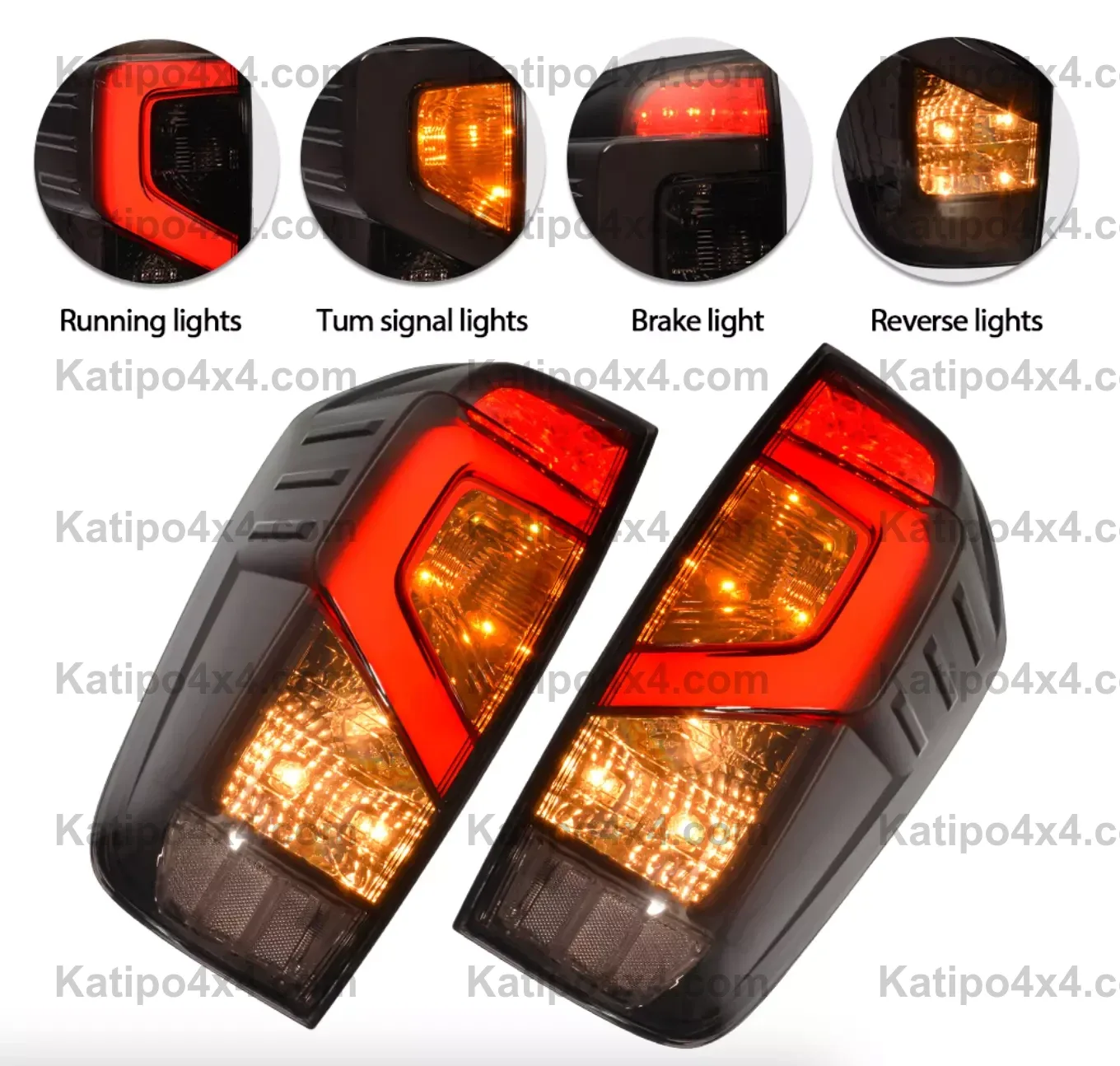 Rear LED  LIGHTS Nissan Np300 2019-2022+Led ( NEXT-GEN DESIGN )