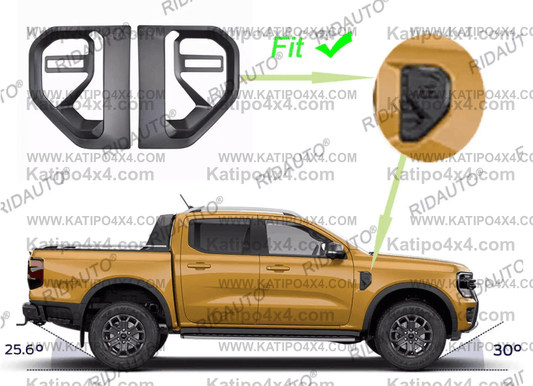NEXT-GEN Ford Ranger Blackout SIDE AIR VENT Trim