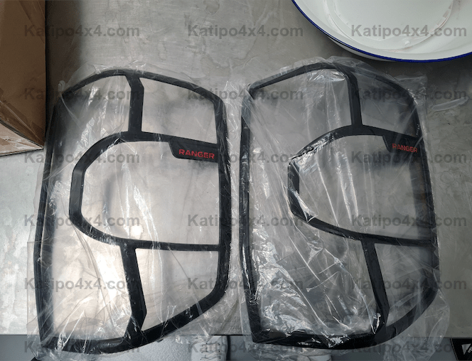 NEXT-GEN Ford Ranger Blackout REAR LIGHTS Trim