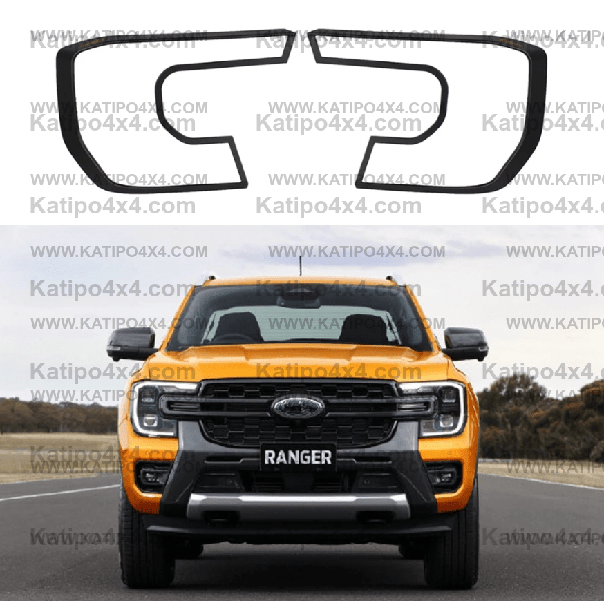 NEXT-GEN Ford Ranger Blackout Headlight Trim