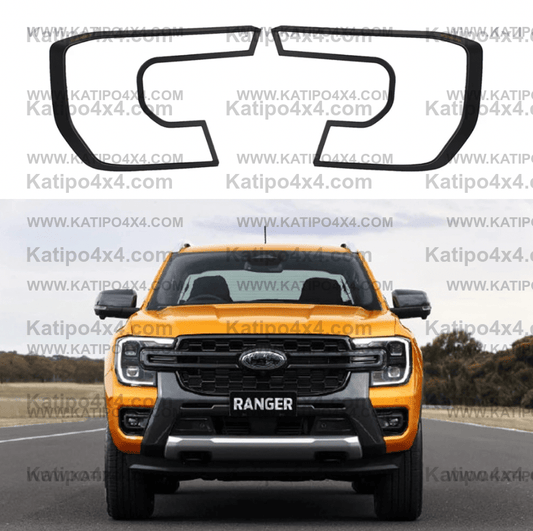 NEXT-GEN Ford Ranger Blackout Headlight Trim