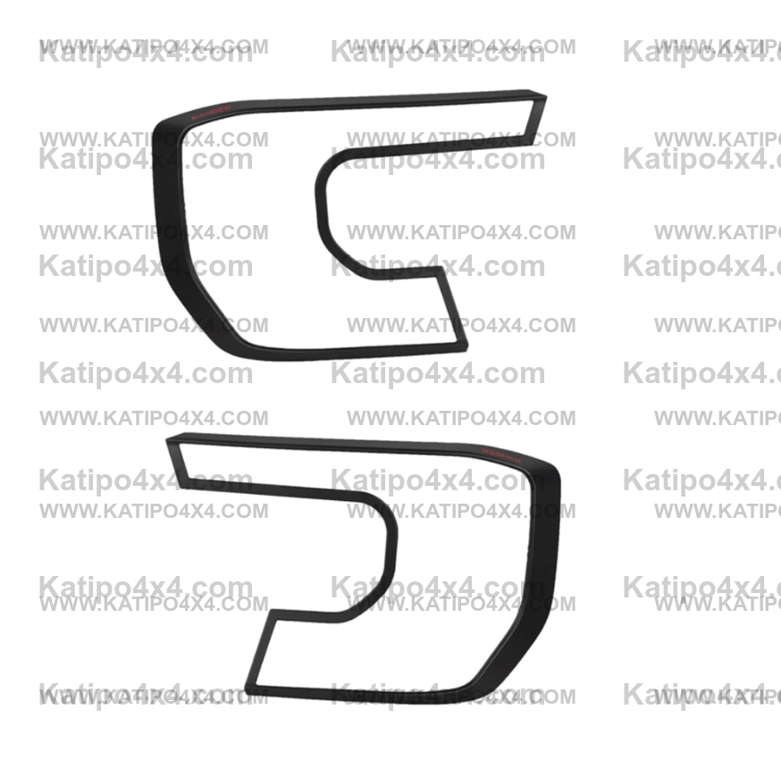 NEXT-GEN Ford Ranger Blackout Headlight Trim
