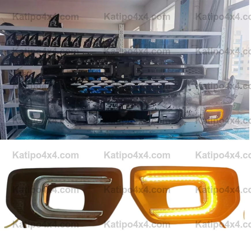 NEXT-GEN XL & XLT LED Day time Running Light & Turn Signal ( Fog Lamps in bumper )