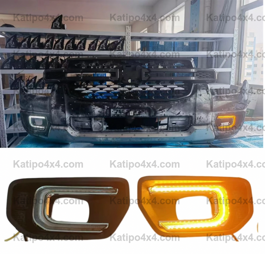 NEXT-GEN XL & XLT LED Day time Running Light & Turn Signal ( Fog Lamps in bumper )