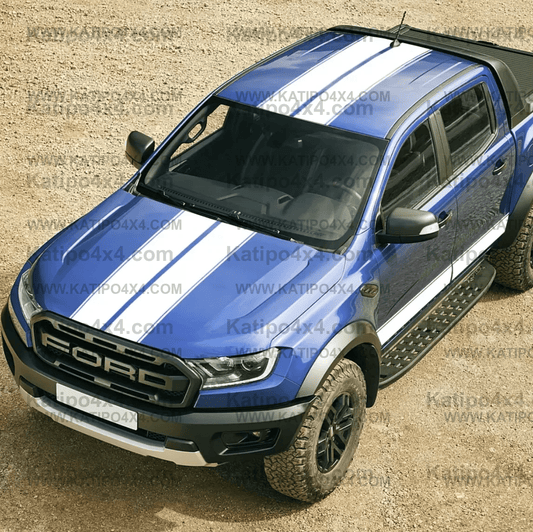 Ford Ranger & Raptor 2015-2022 Hood, Side Door,  Roof & Tailgate Vinyl Decals ( FREE WORLDWIDE SHIPPING )