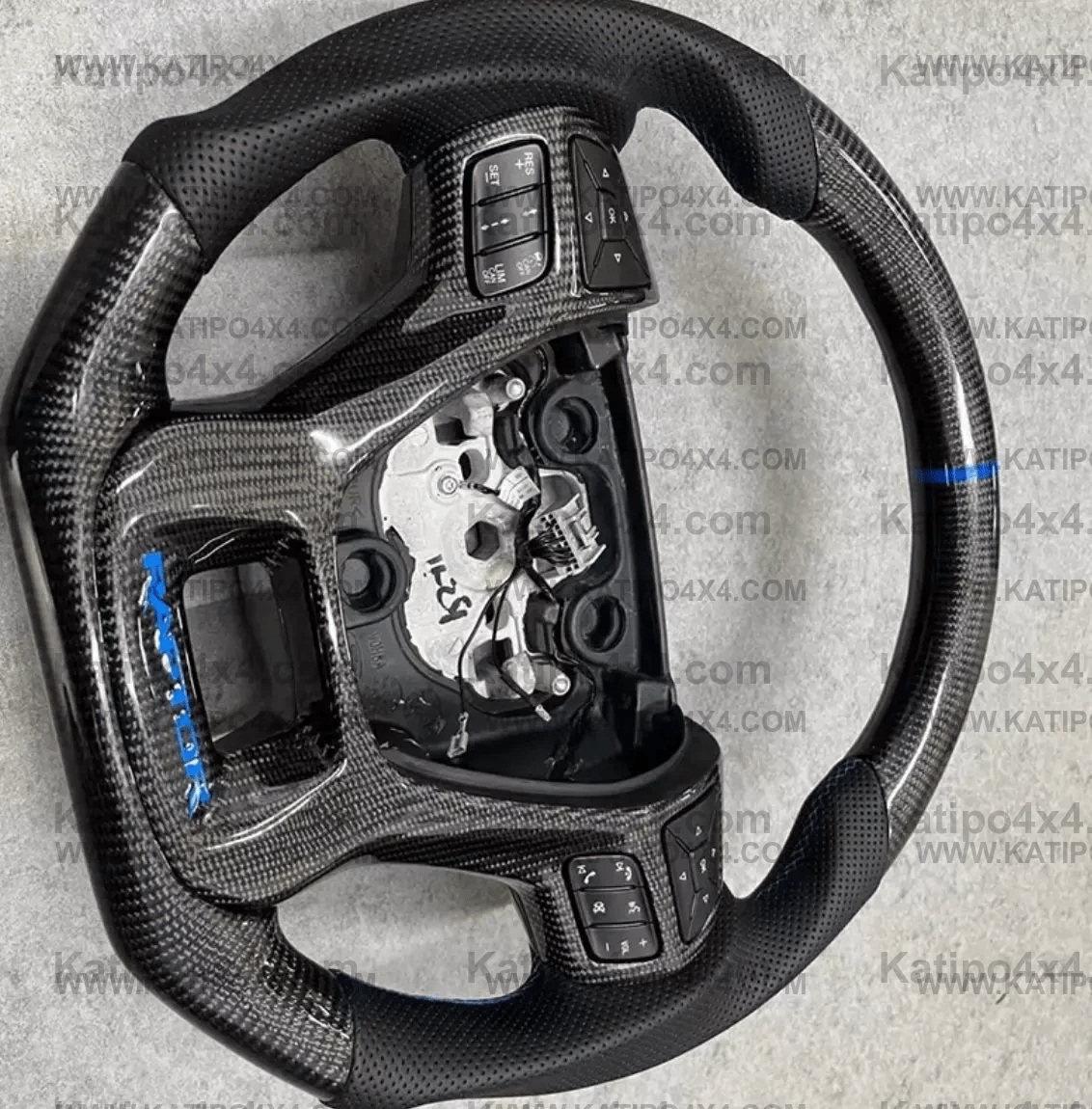 Carbon Fiber steering wheel Ford Ranger & Raptor 2015-2022 ( FREE WORLDWIDE SHIPPING )