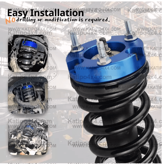 35MM / 1.5" - FORD RANGER & Everest COIL SPACERS / levelling  Kit  ( Set of 2x ) / WORLDWIDE SHIPPING