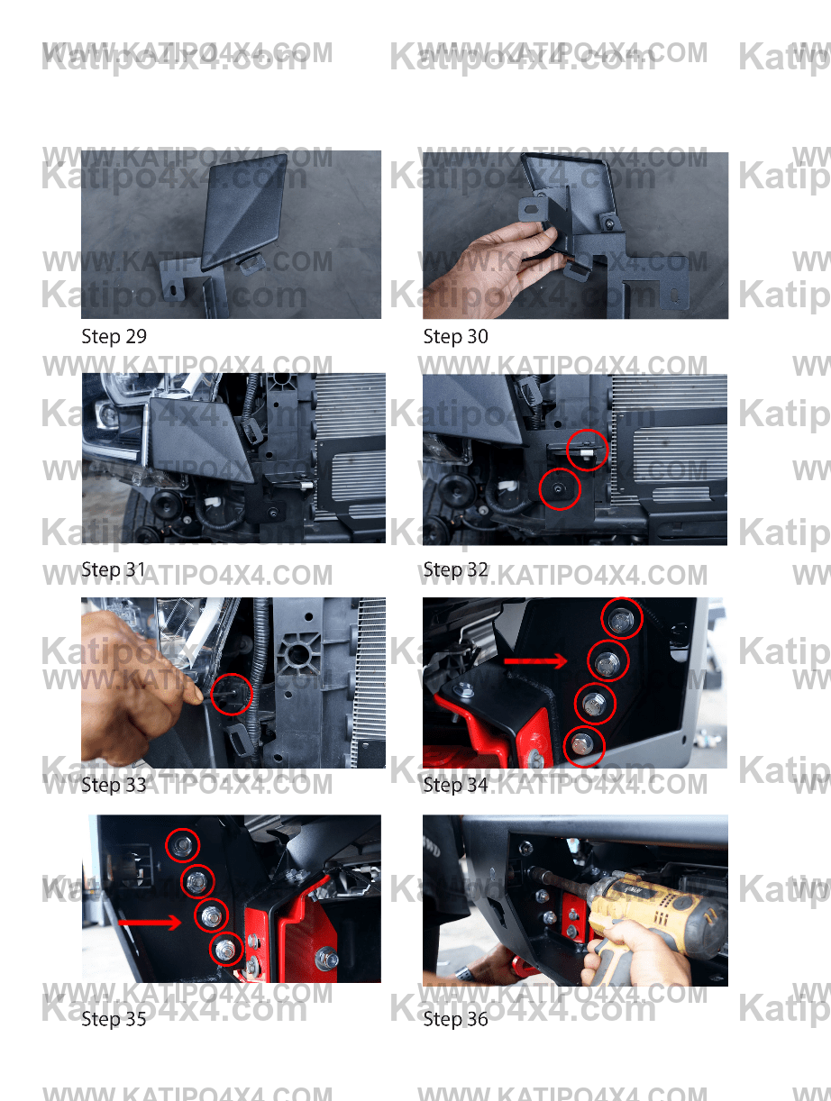 NEXT-GEN 2022+ OP-V1 FRONT WINCH BAR  - FORD RANGER & EVEREST ( IN STOCK NOW )