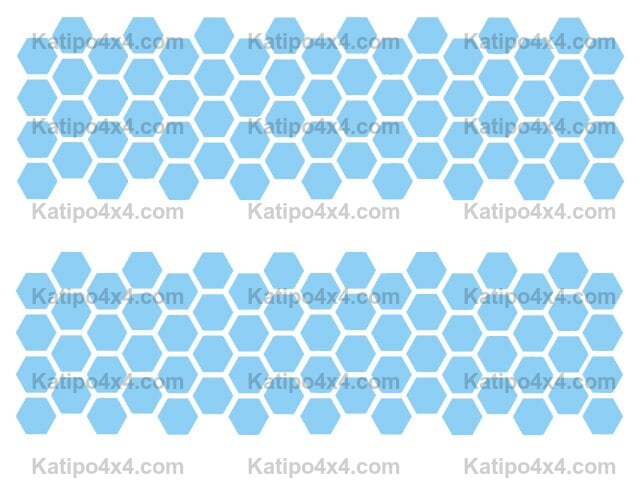 Honeycomb Side Sticker Rear Fender Sticker Car Sticker Suitable for any vehicle vinyl car wrap side graphic sticker decal