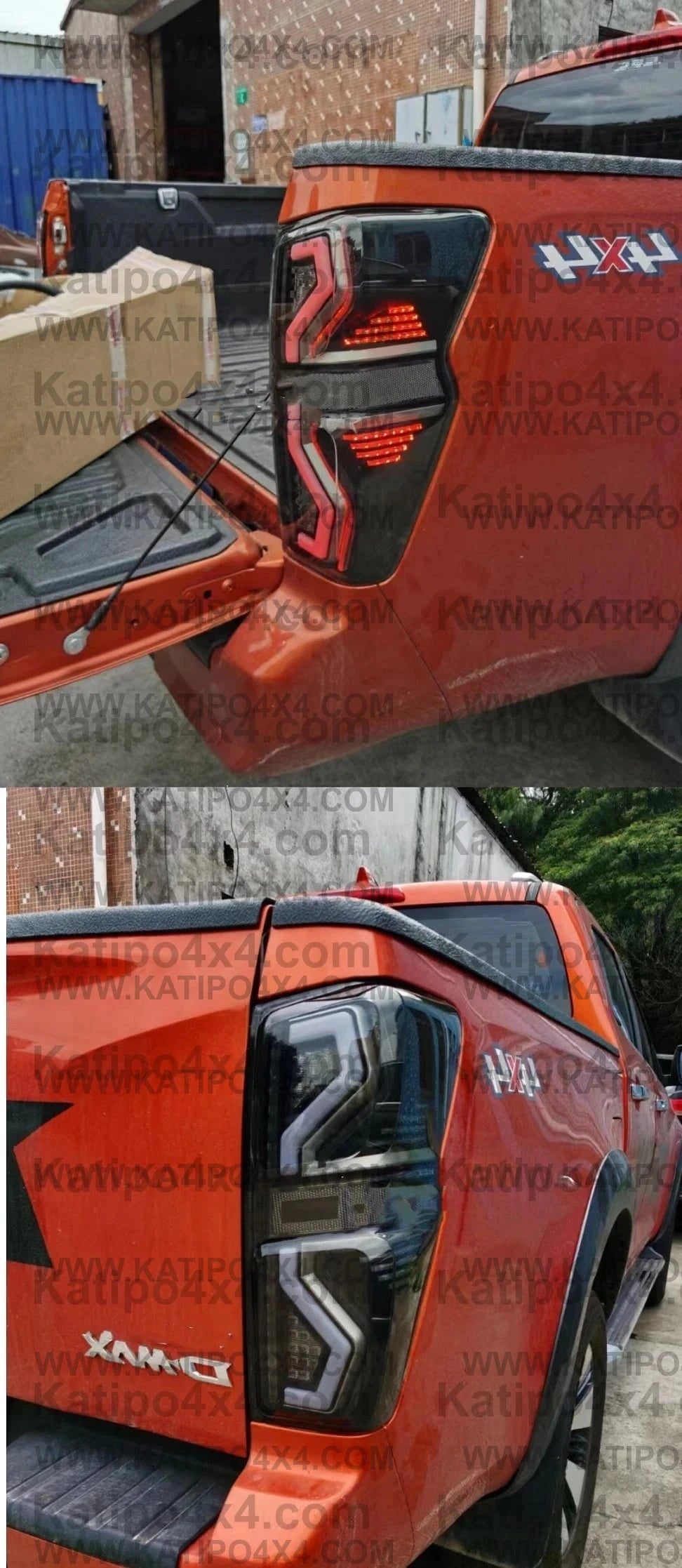 LED Tail lights Lights For Isuzu D-max  2020-2023 ( X-DESIGN )