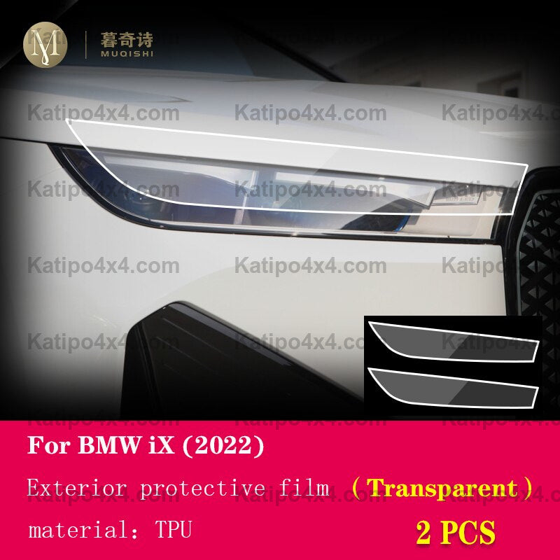 For BMW iX40, IX50 & IX60 Exterior Headlight Anti-scratch TPU Protective film Anti-scratch ( FREE WORLDWIDE SHIPPING )